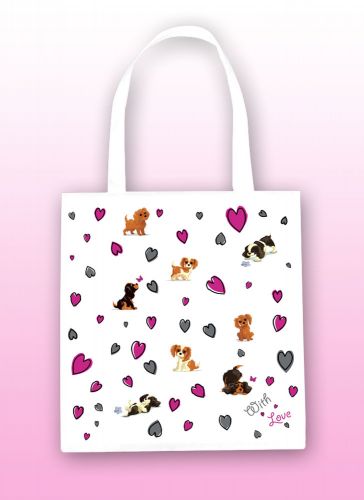 Puppy Love Tote Bag