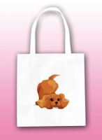 Wagging Play Pup Tote Bag
