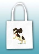 Jumping Play Pup Tote Bag