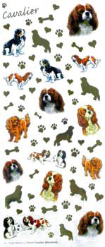 Cavalier Craft Stickers