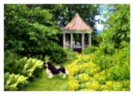 Inspector Tri Blank Greetings Card