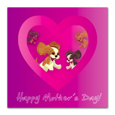 Mother's Day Card Jump for Joy