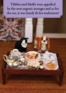 Afternoon Tea Blank Greetings Card