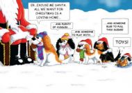 Visiting Santa (Notelet) Cards