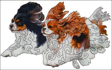 Flying Cavalier Jigsaw