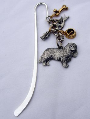 Pewter Cavalier Bookmark