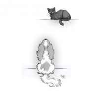 Waiting Fridge Magnet