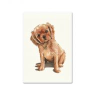 Watercolour Pups Fridge Magnet