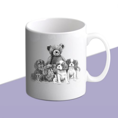 Pencil Pups and Teddy Mug