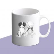 Tricolour and Teddy Mug