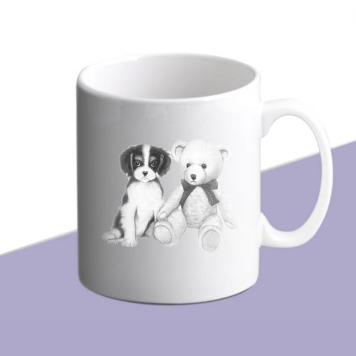 Tricolour and Teddy Mug