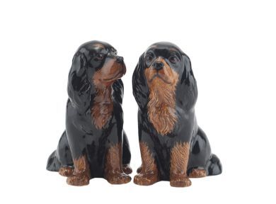 Ceramic Cavalier Salt & Pepper
