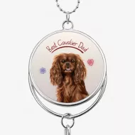 Best Cavalier Dad Hanging Air Freshener & Charm