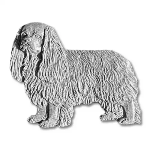 Pewter Cavalier Brooch