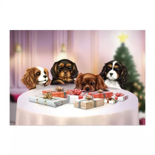 Puppy Curious Christmas Presents