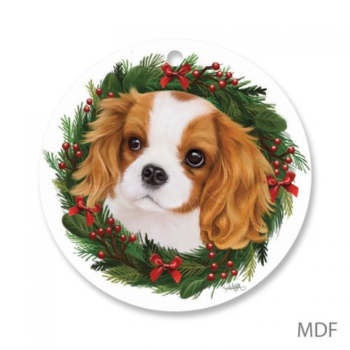 Cavalier Wreath Christmas Decoration