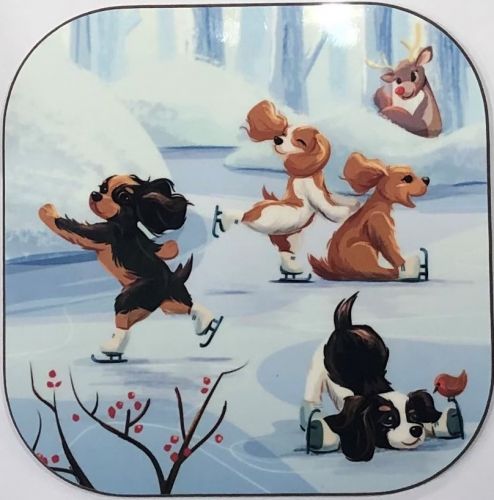 Puppies on Ice Coaster
