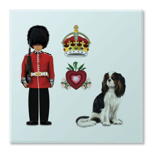 Crown of Hearts Guard Coaster