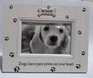 'Pawprints' Photo Frame
