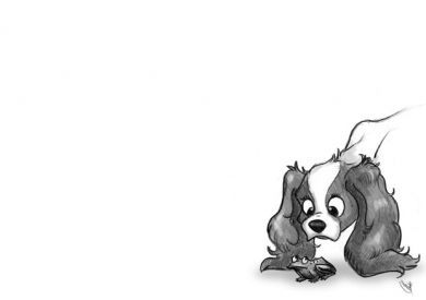 Sniff Frog Blank Greetings Card