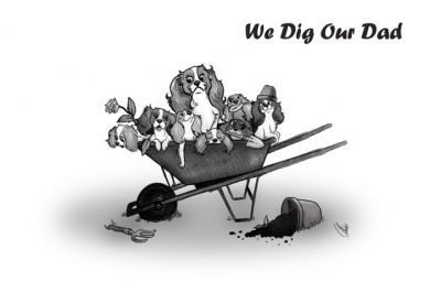 We Dig Our Dad Fathers Day Card