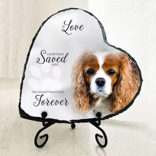 Personalised Slate Heart Keepsake