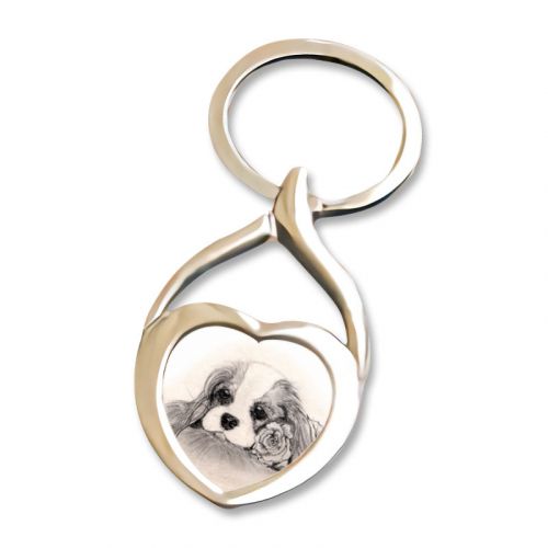 Blenheim Rose Keyring