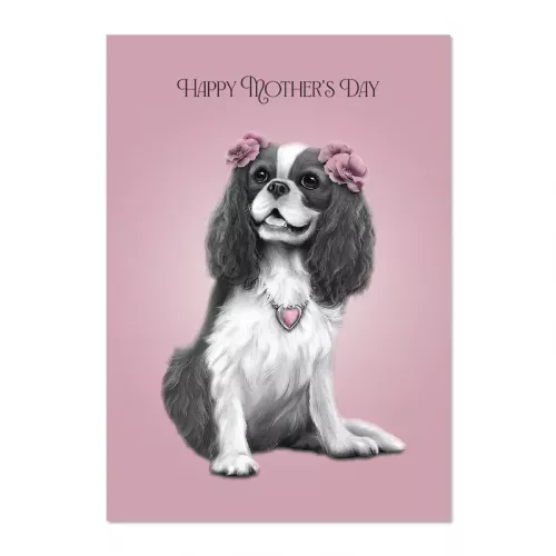 Rose Cavalier Mother's Day Card
