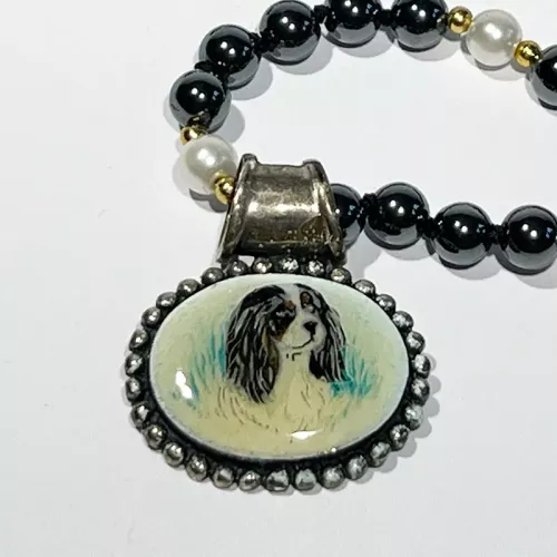 Tricolour Cavalier Necklace