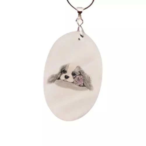 Blenheim Rose Shell Pendant