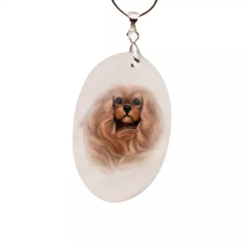 Bohemian Cavalier Shell Pendant