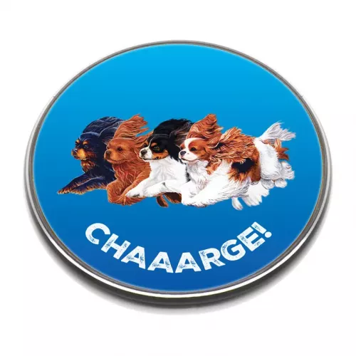 Chaaarge! Cavaliers Charging Phone Charger