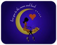 Love You to the Moon Placemat