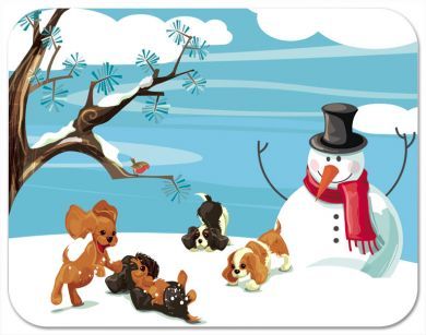 Snowman's Land Placemat