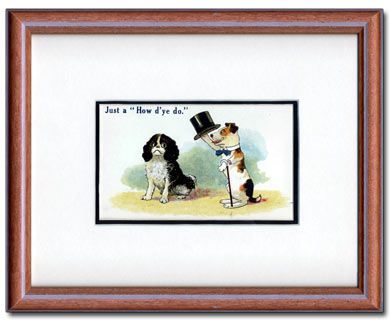 How D'ye Do? Vintage Postcard