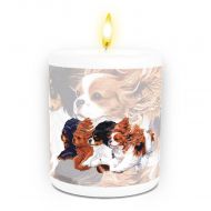 Flying Cavaliers Collage Tealight Holder