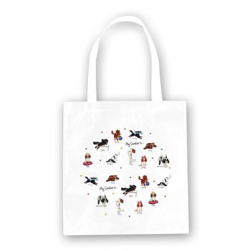 Cavalier Characters Tote Bag