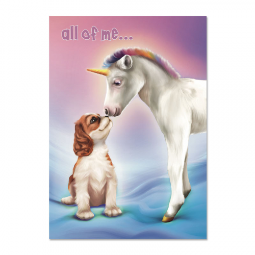 Magic Puppy Valentine's Card