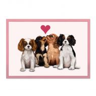 Valentine Pups Card