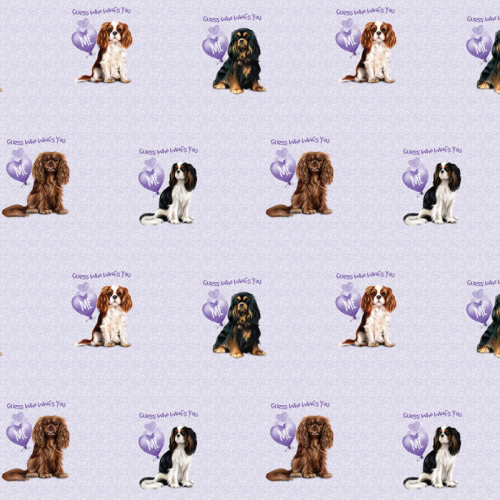 Guess Who Woofs You Wrapping Paper